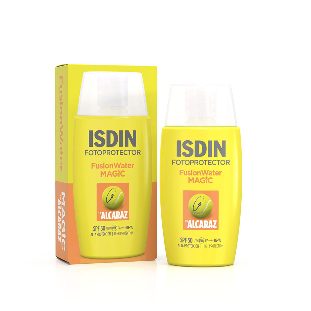 Isdin Fotoprotector Fusion Water Magic Crème Solaire Visage SPF50 50ml