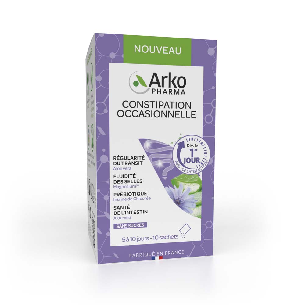 Arkopharma Arkogélules Constipation Occasionnelle 10 Sachets