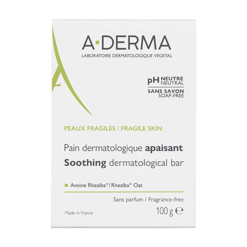 A-Derma Avoine Rhealba Pain Dermatologique 100g