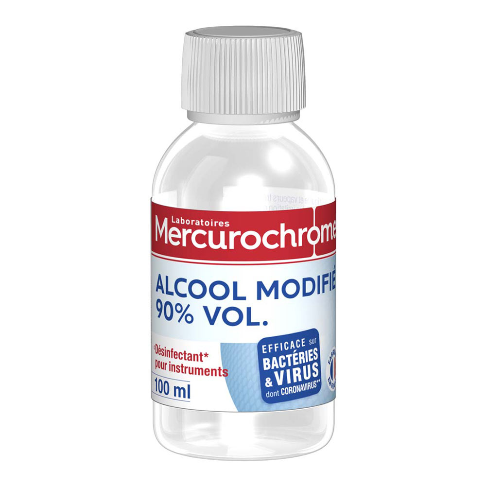 Mercurochrome Alcool A 90&deg; Modifie 100ml