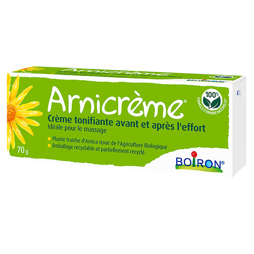 Boiron Arnicreme Crème Massage Tonifiante 70g
