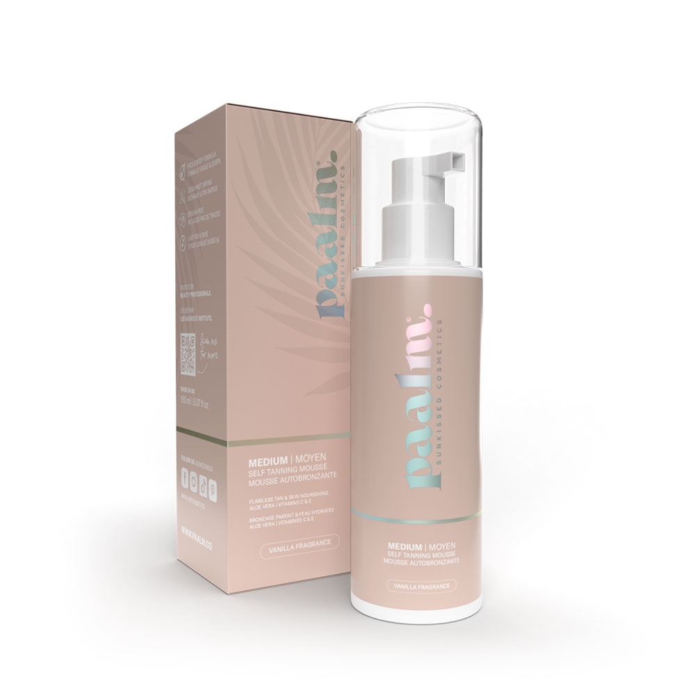 Paalm Cosmetics Mousse Autobronzante Medium 150ml