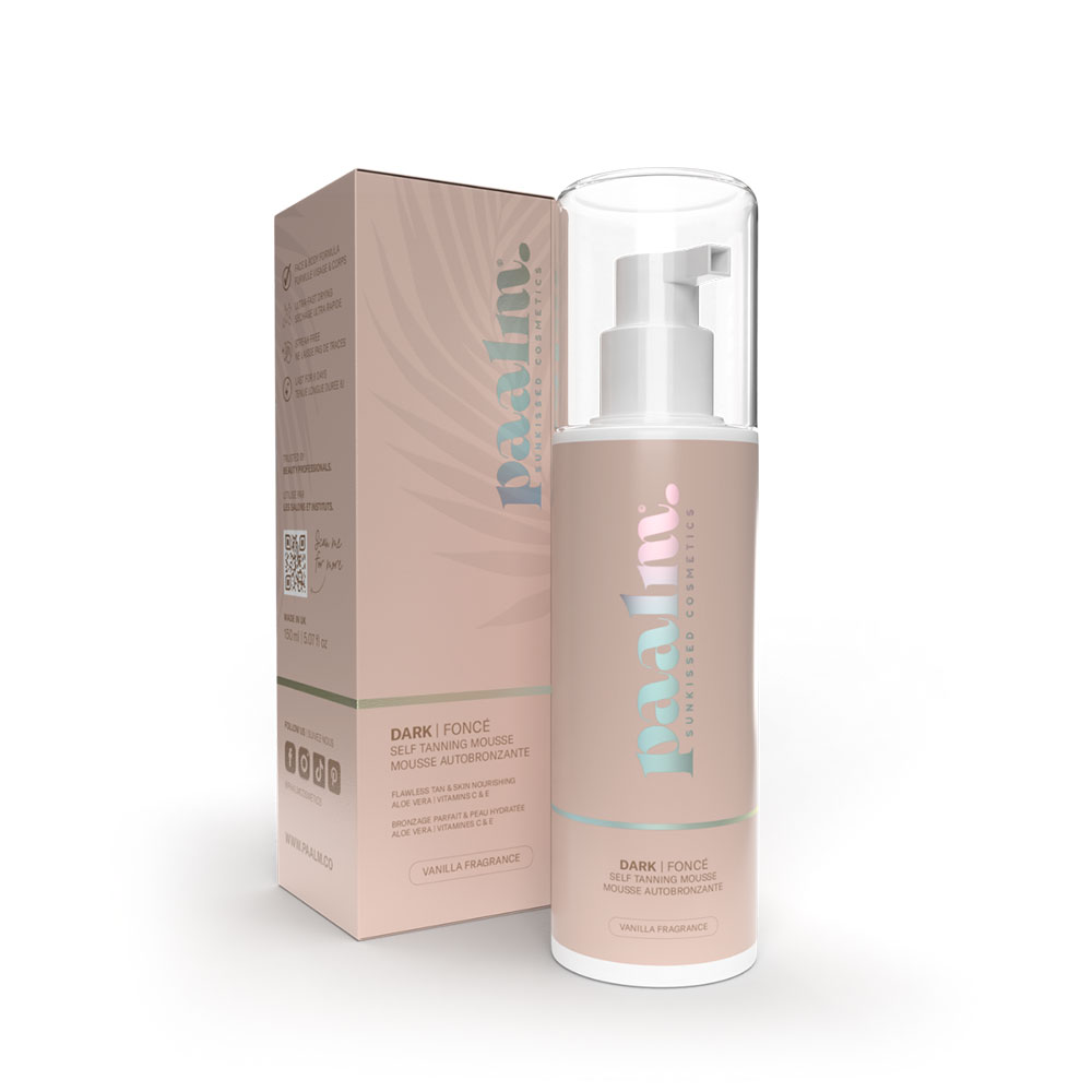 Paalm Cosmetics Mousse Autobronzante Dark 150ml