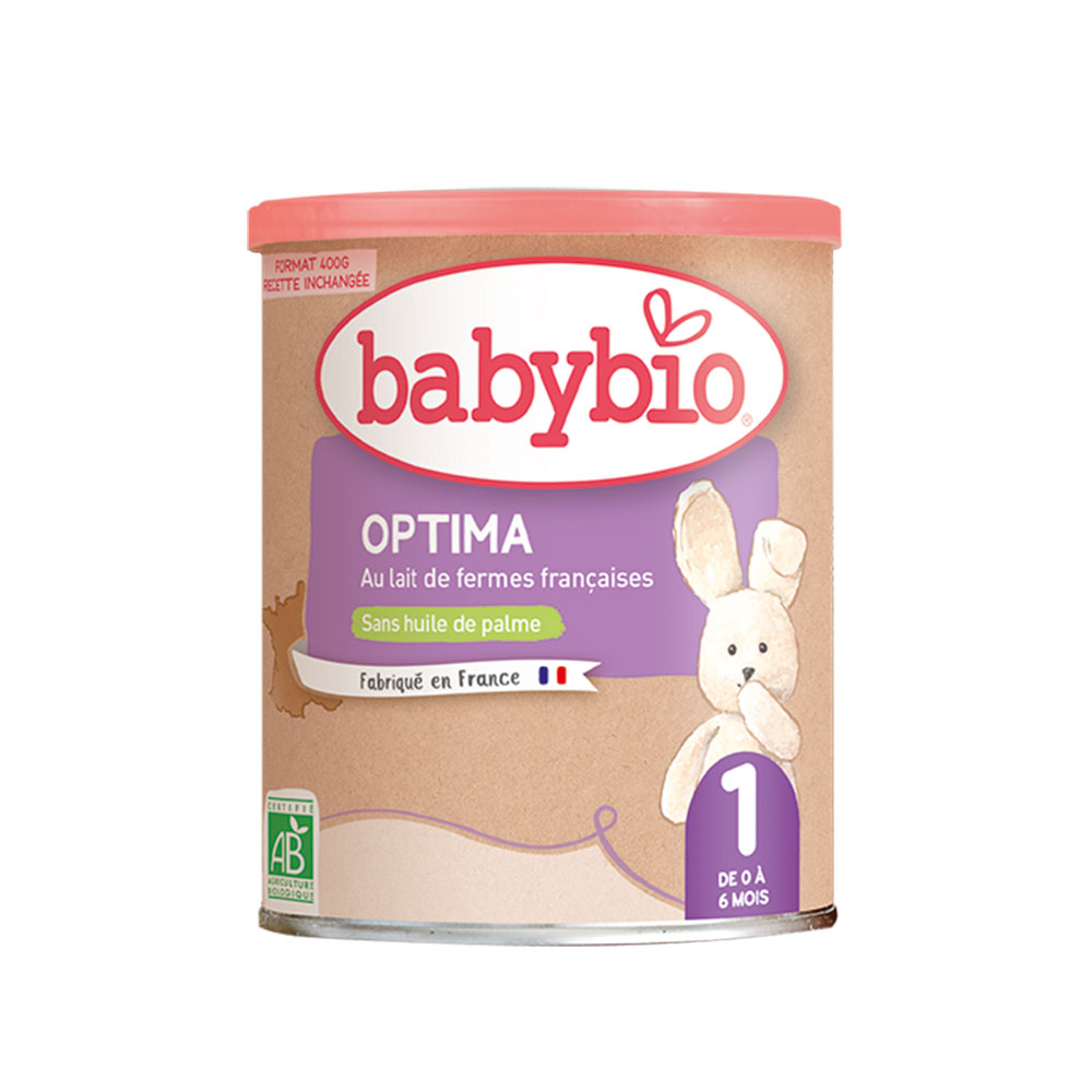 Babybio Optima 1 Bio en Poudre De 0 a 6 mois 400g