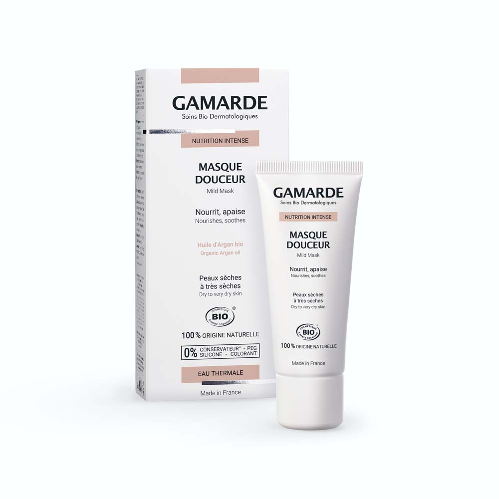 Gamarde Nutrition Intense Masque Douceur Peaux Sèches Bio 40ml
