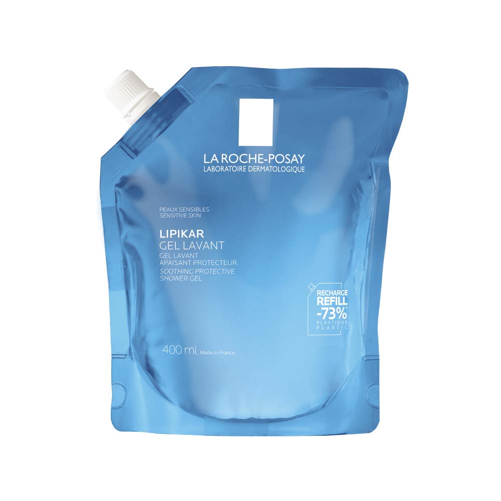 La Roche-Posay Lipikar Recharge Gel Lavant apaisant et protecteur Peaux Sèches et Sensibles 400ml