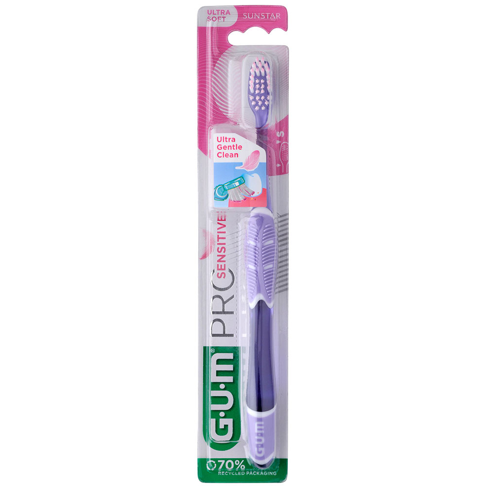 Gum Pro Sensitive Brosse à Dents Ultra-Souple 15/100e