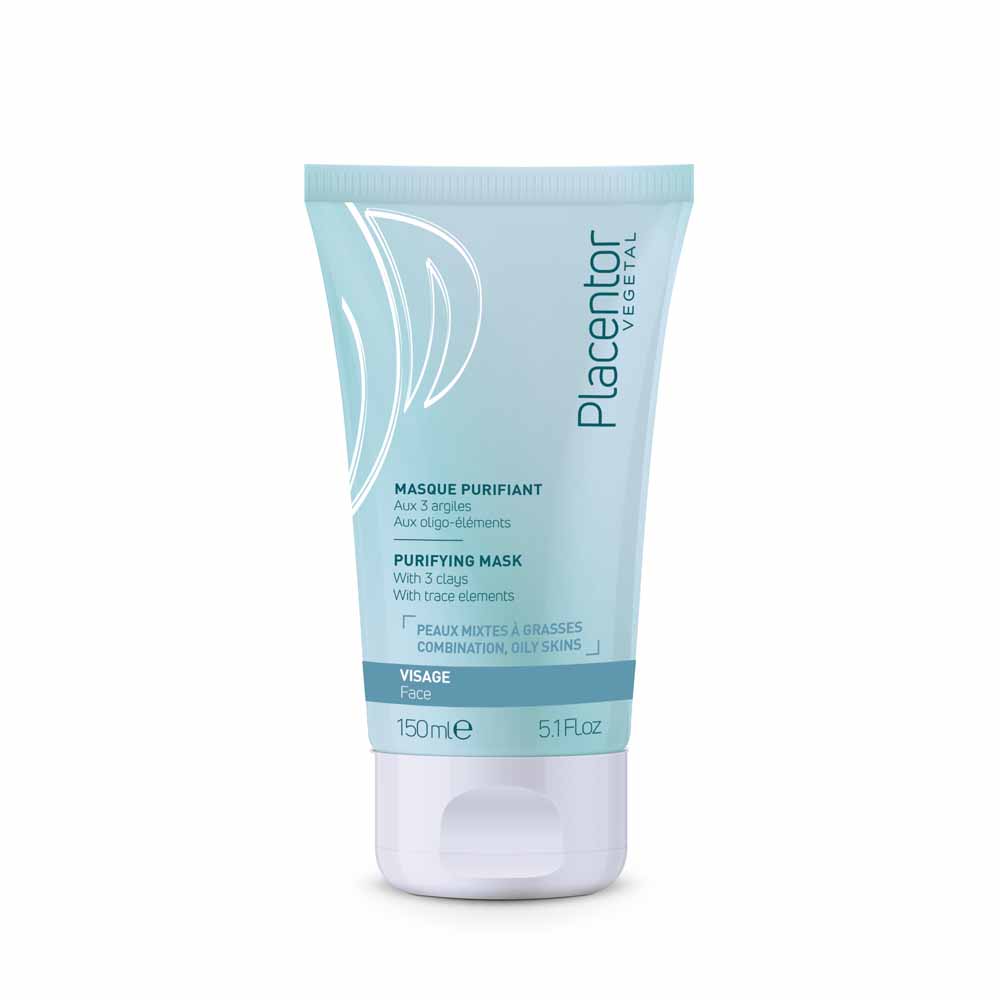 Placentor Végétal Masque Purifiant argile Verte 150ml