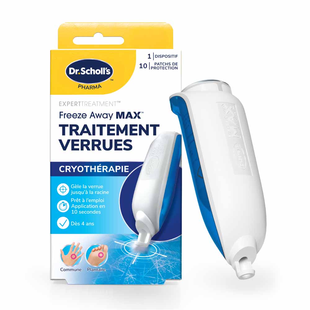 Scholl Freeze Away MAX Traitement Verrues Cryothérapie x1