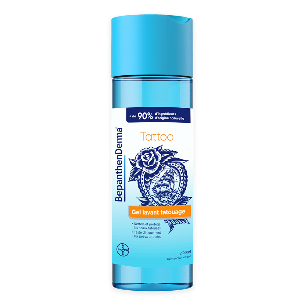 Bepanthen Derma Gel Lavant Tatouage 200ml