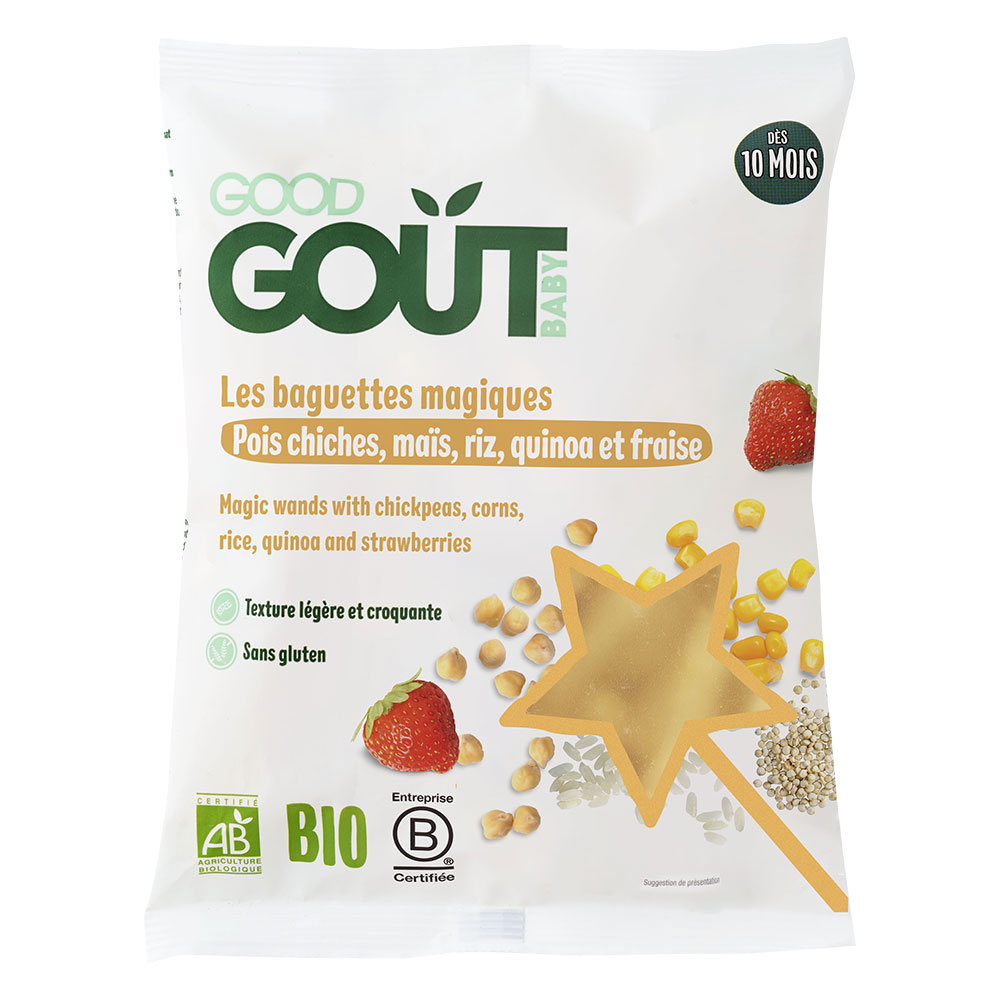 Good Gout Les snacks bio Dès 10 mois 35g
