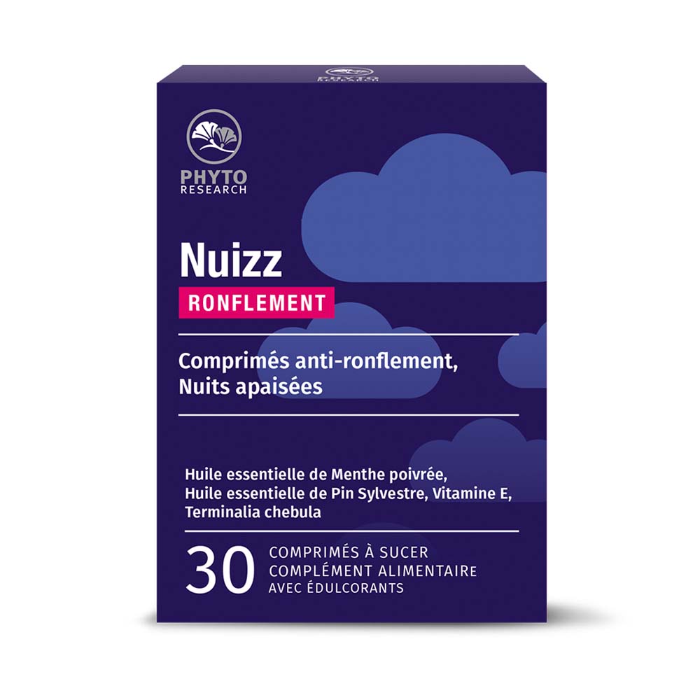 Phytoresearch Nuizz Anti-Ronflement 30 Comprimés