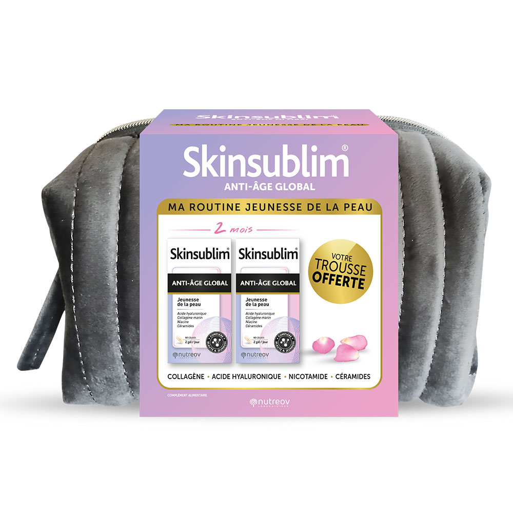 Nutreov Skinsublim Trousse Anti-âge 2x60 gélules