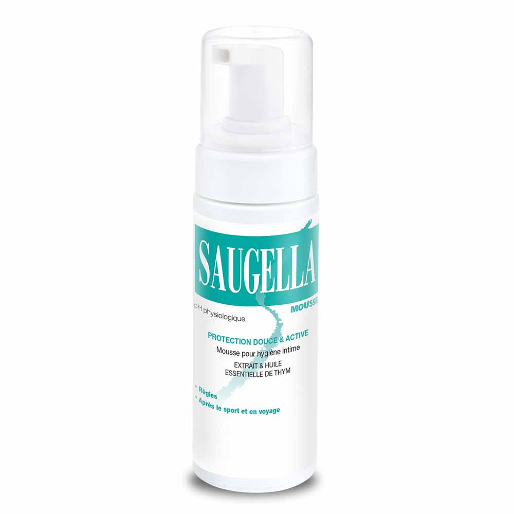 Saugella Mousse pour hygiène intime Protection douce et active 150ml