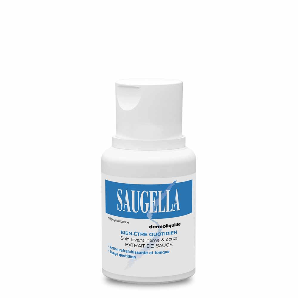 Saugella Dermoliquide Soin Lavant Intime & Corps 100ml