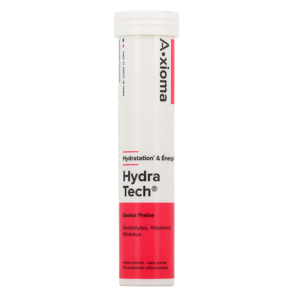 Aragan AXioma HydraTech® Électrolytes, Vitamines, Minéraux 20 comprimés effervescents