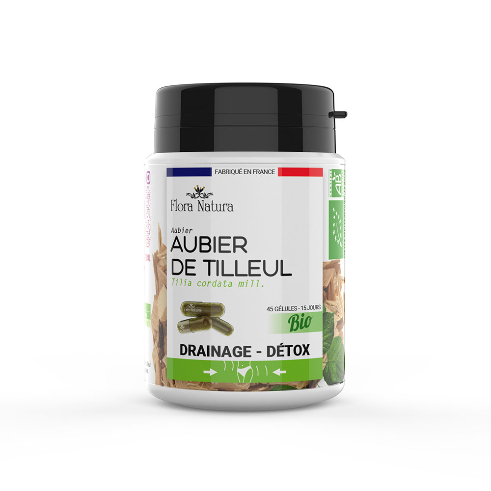 Flora Natura Aubier De Tilleul Bio 45 Gélules