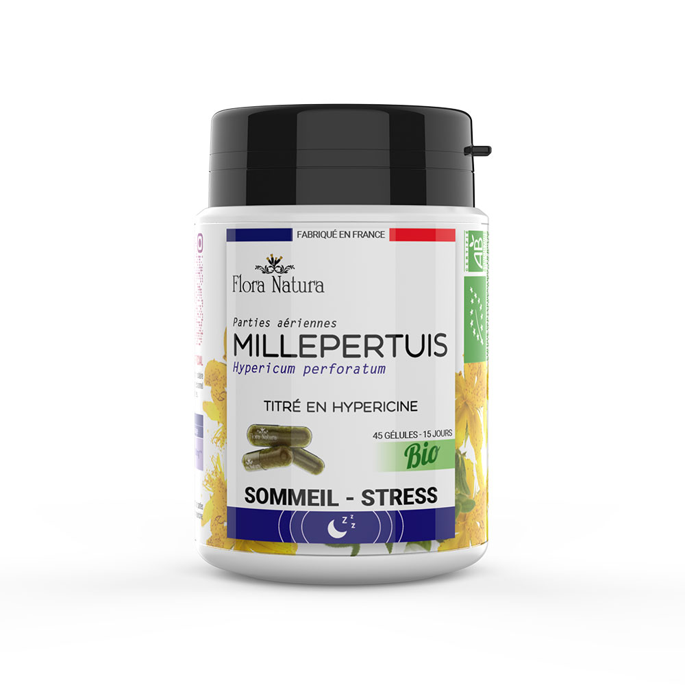 Flora Natura Millepertuis Bio 45 Gélules
