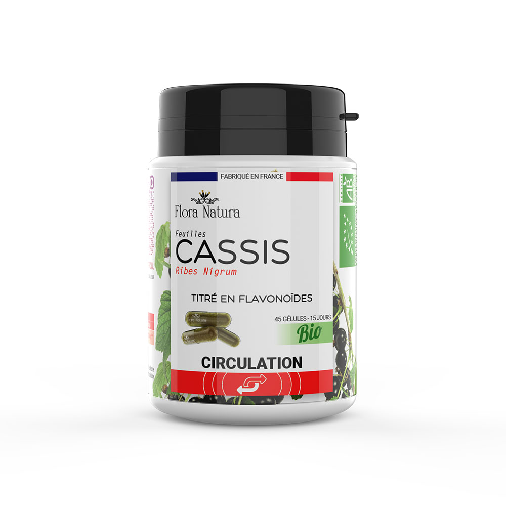 Flora Natura Cassis Bio 45 Gélules