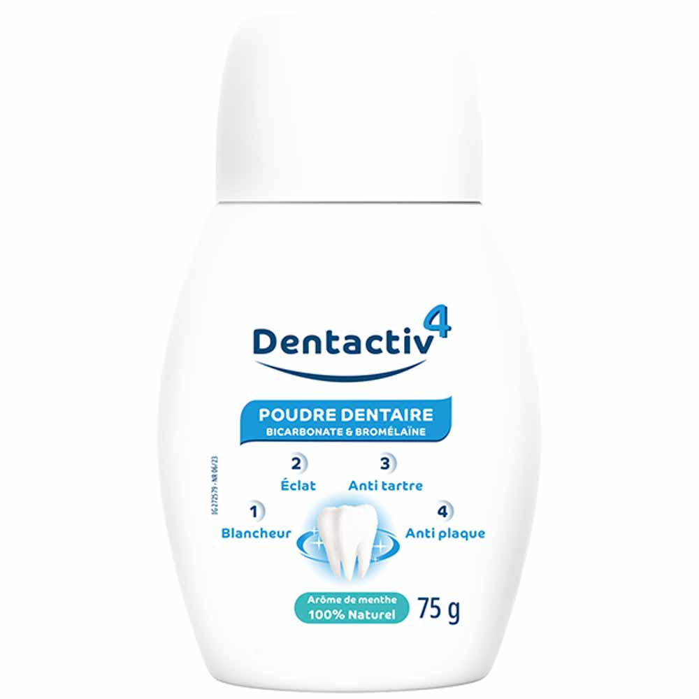 Gilbert Dentactiv Bicrabonate et Bromélaïne 75g