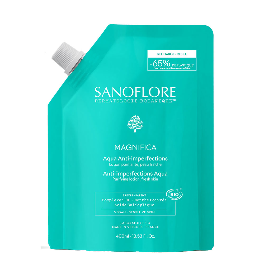 Sanoflore Magnifica Aqua Anti-Imperfections Éco-Recharge 400ml