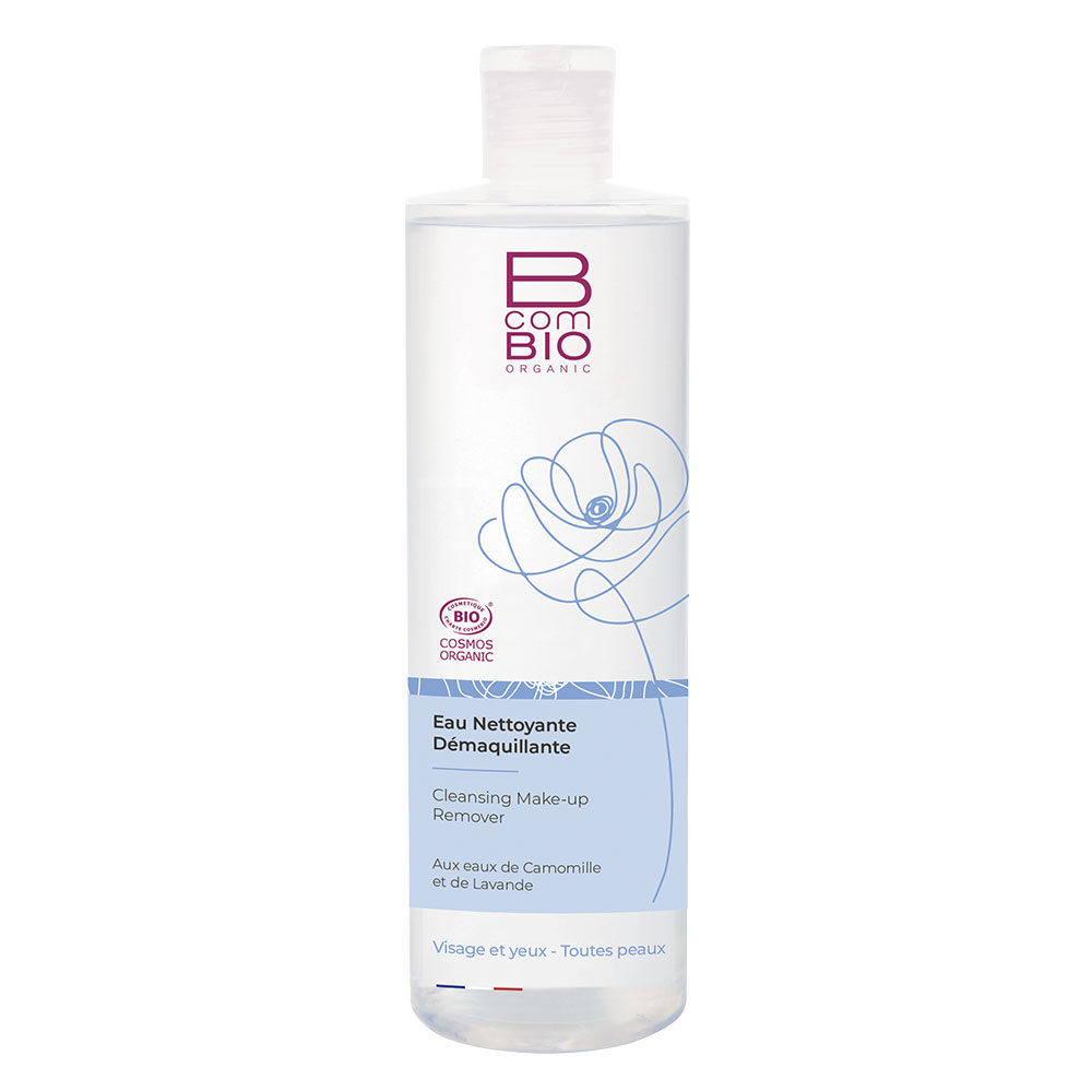 Bcombio Organic Eau Nettoyante Demaquillante Bio Visage Et Yeux 400ml