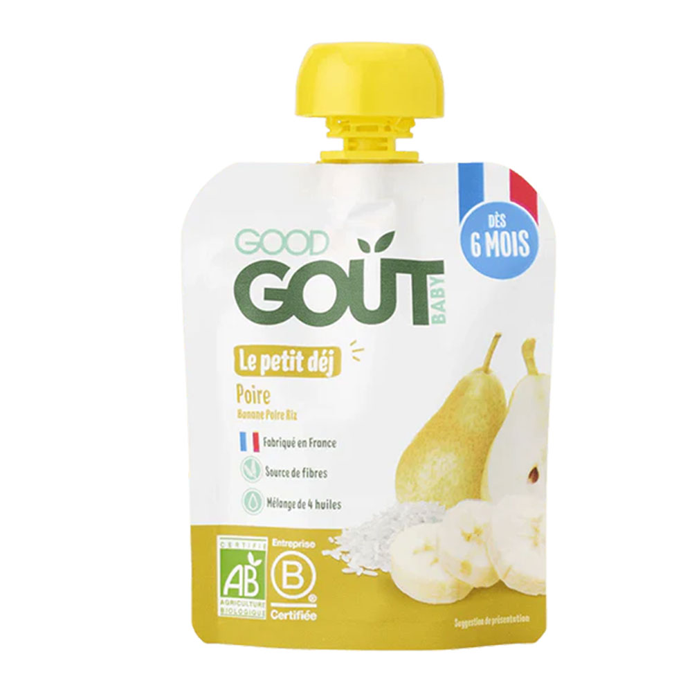 Good Gout Puree Petit Dej Pour Bebe Bio Des 6 Mois 70g