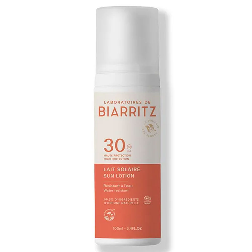 Laboratoires De Biarritz Solaires Lait Protecteur SPF30 Bio 100ml