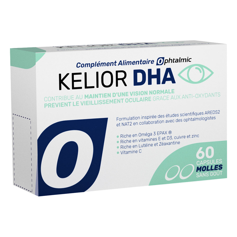 Ophtalmic Kelior DHA Maintien d'une vision normale 60 capsules