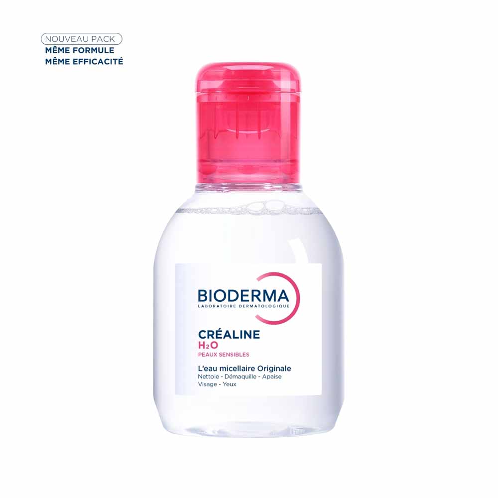 Bioderma Crealine Eau Micellaire H2O Peaux Sensibles, Normales à Mixtes 100ml