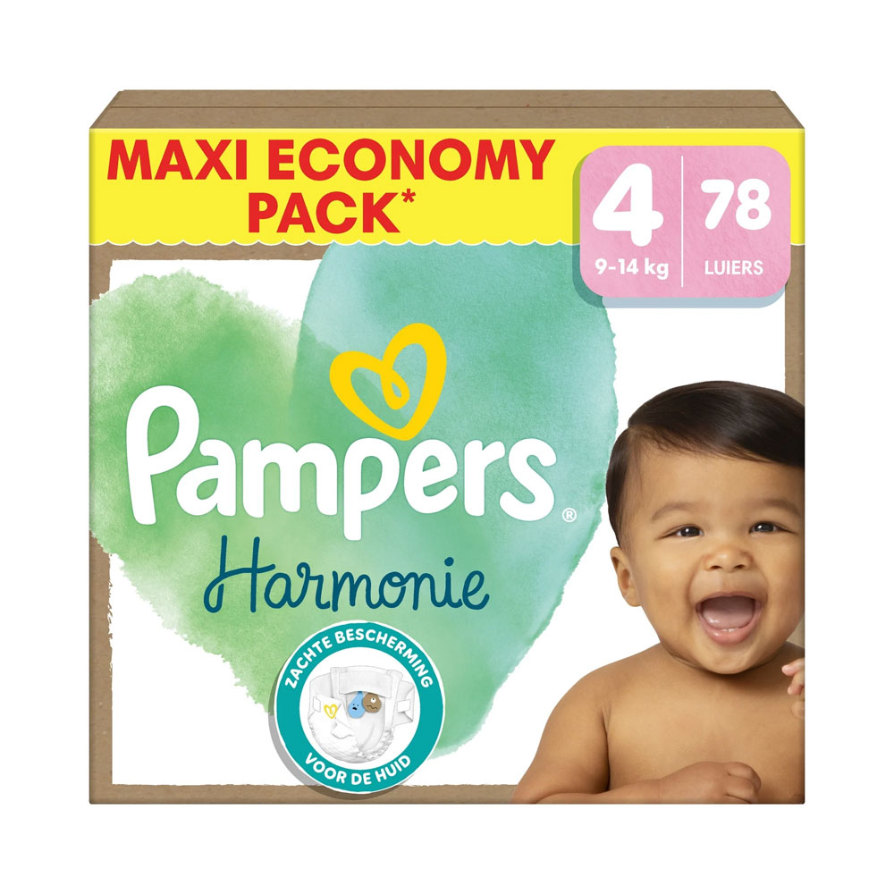 Pampers Harmonie Couches Taille 4 9 à 14kg x78