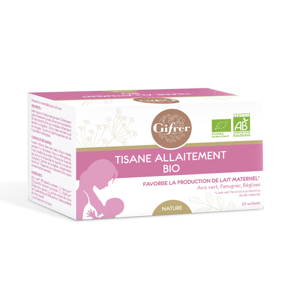 Gifrer Tisane Allaitement 20 Sachets