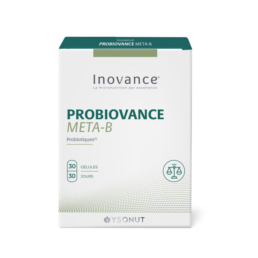 Inovance Probiovance Meta-B Flore Intestinale 30 Gélules