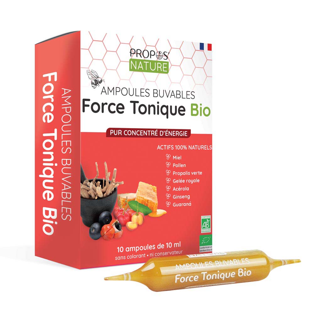 Propos'Nature Force Tonique 10 Ampoules x10ml