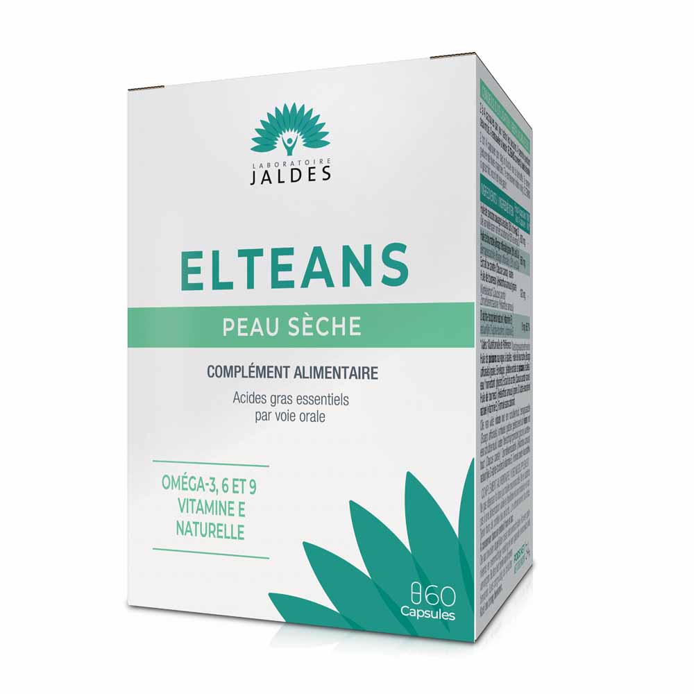 Jaldes Elteans Omega 3,6,9 Peau seche 60 capsules
