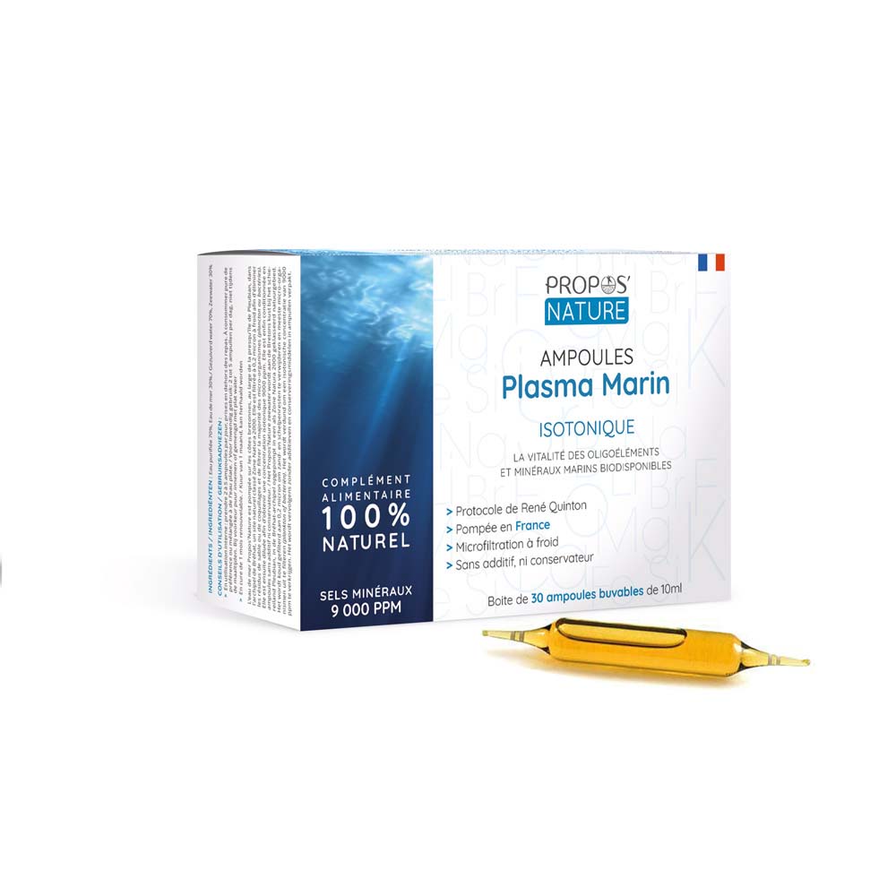 Propos'Nature Bio Marine Plasma Marin Isotonique 30 ampoules