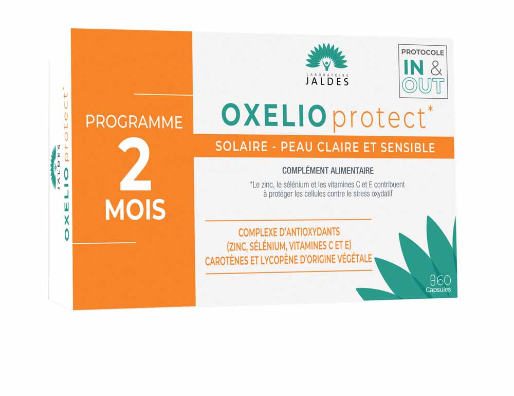 Jaldes Oxelio Protect Peaux Claires 60 Capsules