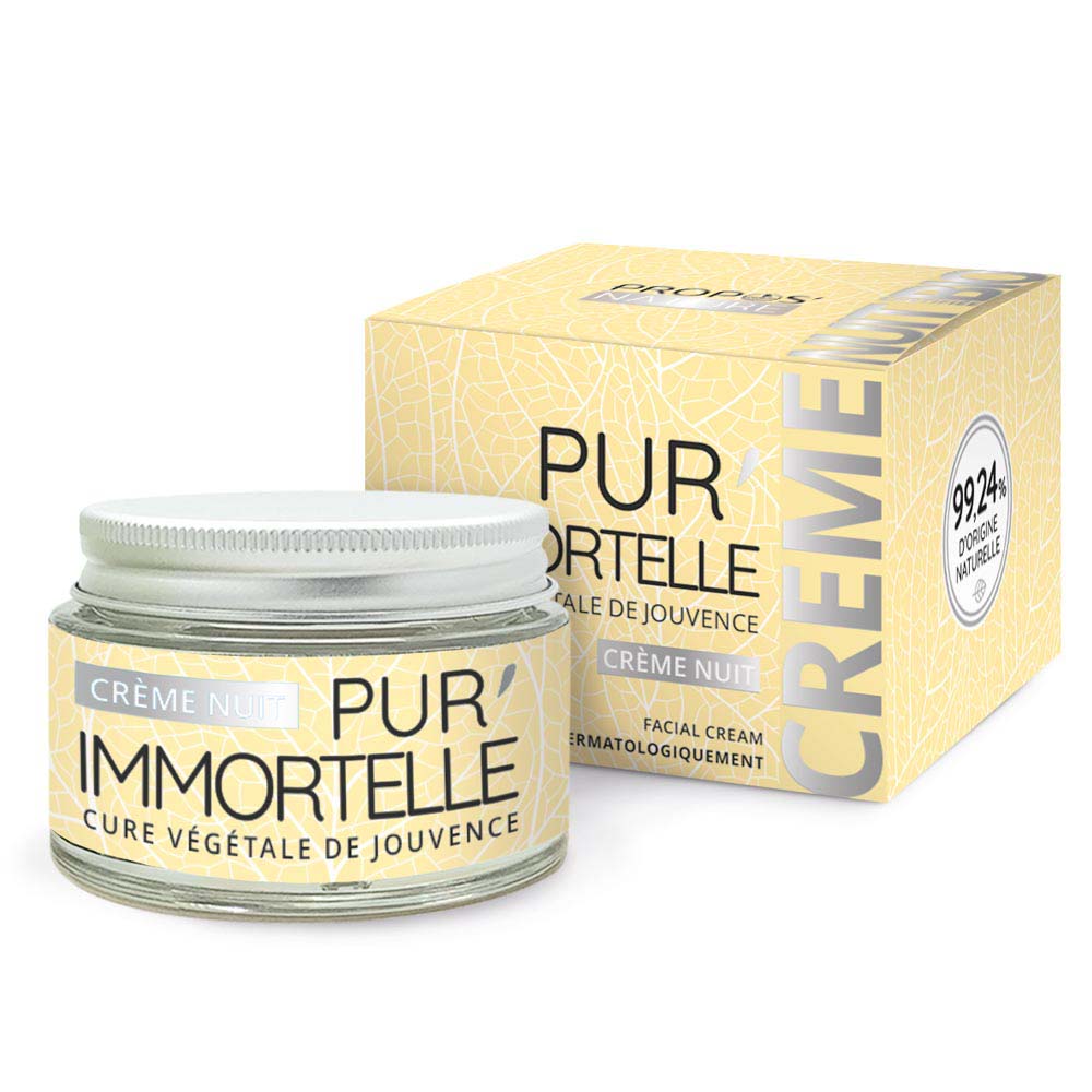 Propos'Nature Pur'Immortelle Crème Visage Nuit Bio 50ml