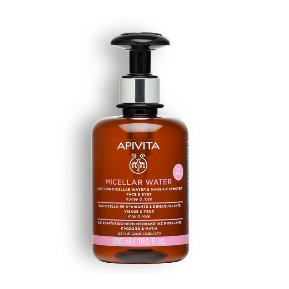 Eau Micellaire Nettoyante 300ml Visage & Yeux Apivita