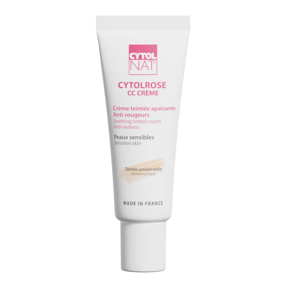 Cytolnat Cytolrose Cc Crème Masquante Anti-rougeurs Teinte Universelle Peaux sensibles 40ml