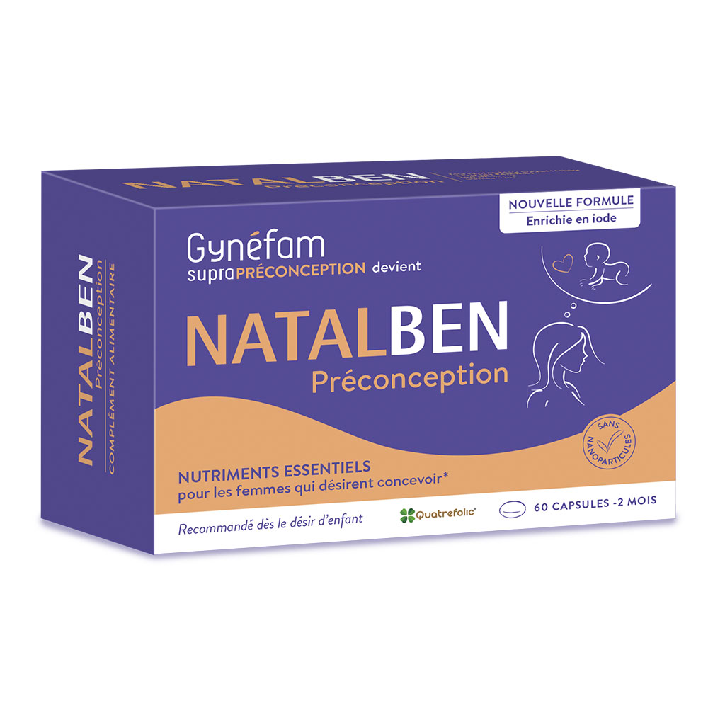 Effik Gynéfam Natalben PréConception 60 capsules