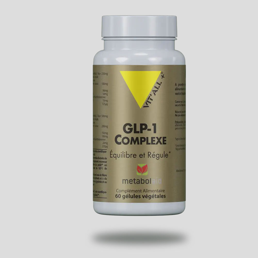 Vit'All+ GLP-1 Complexe Equilibre et Régule 60 gélules végétales