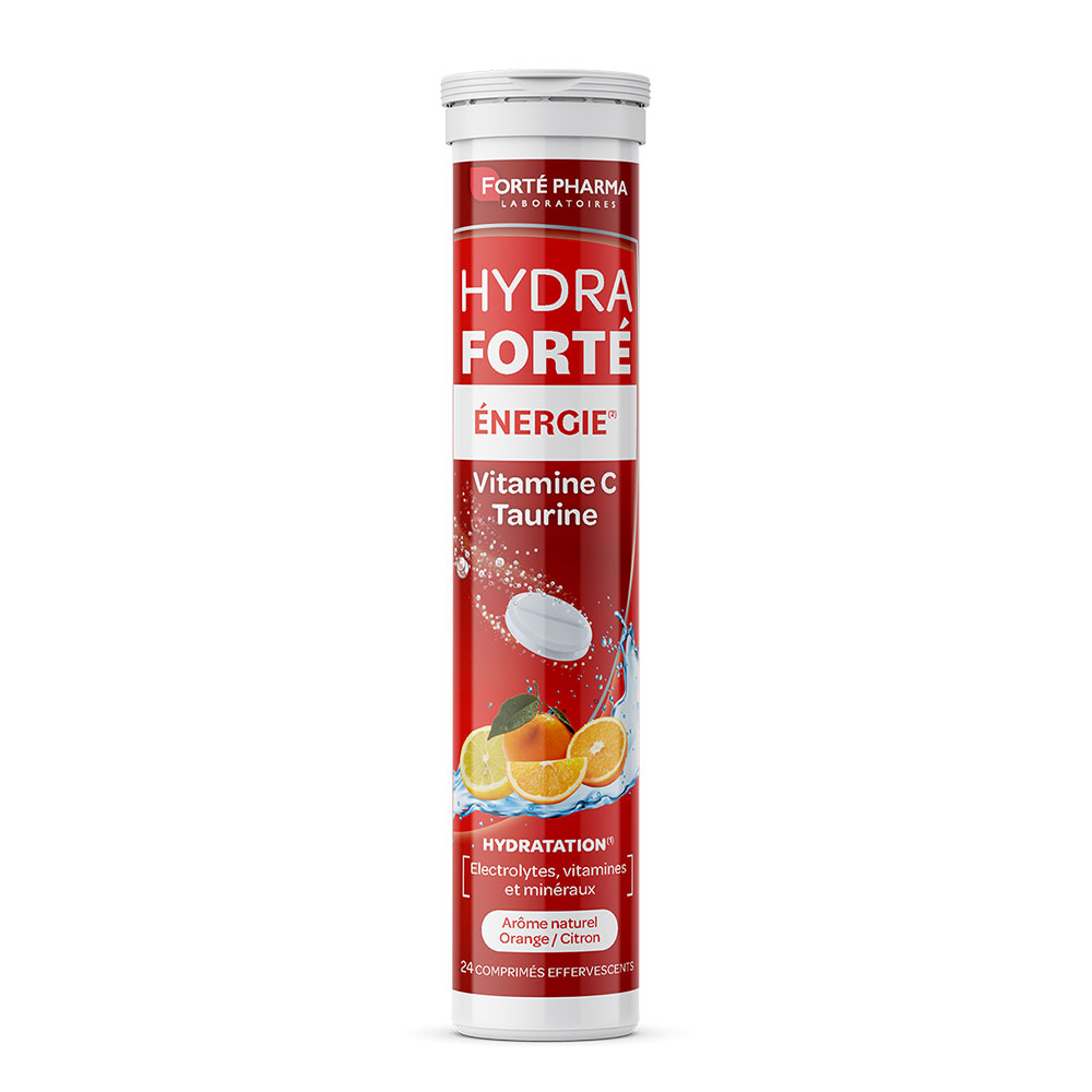 Forté Pharma Hydra Forté Energie Vitamine C Taurine 24 comprimés effervescents