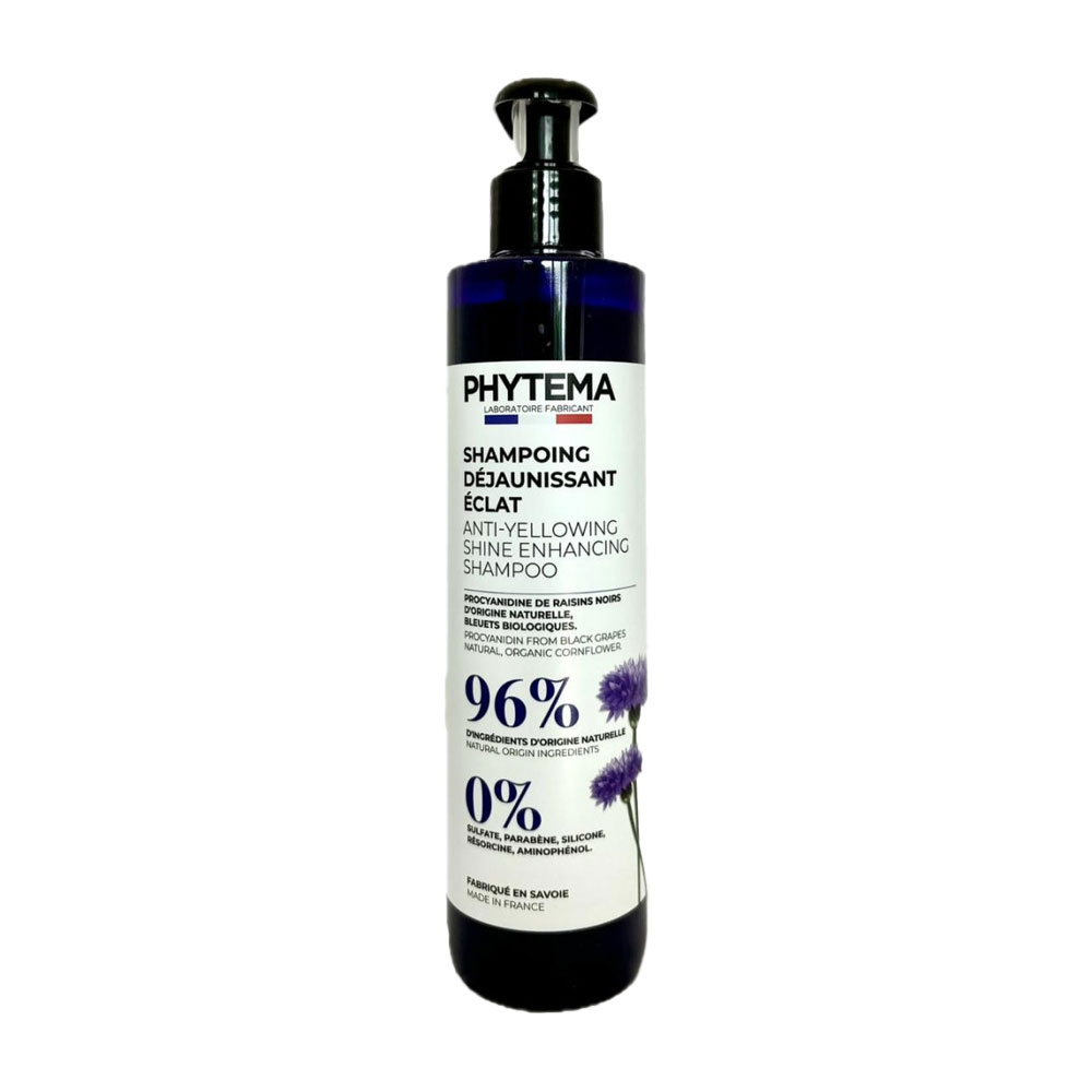 Phytema Positiv'Hair Shampooing Déjaunissant Éclat 200ml