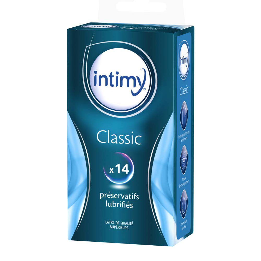 Intimy Classic Préservatifs Lubrifiés x14