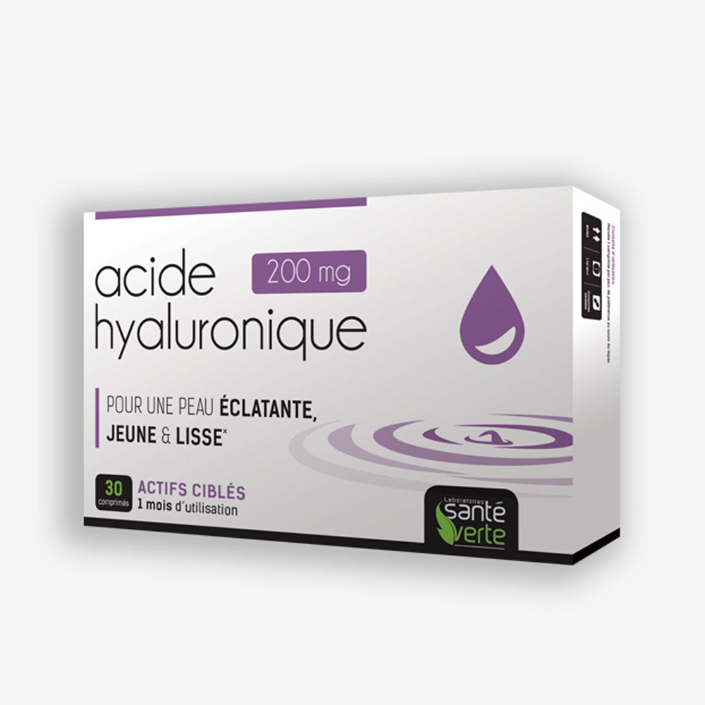 Sante Verte Acide Hyaluronique 30 Comprimés