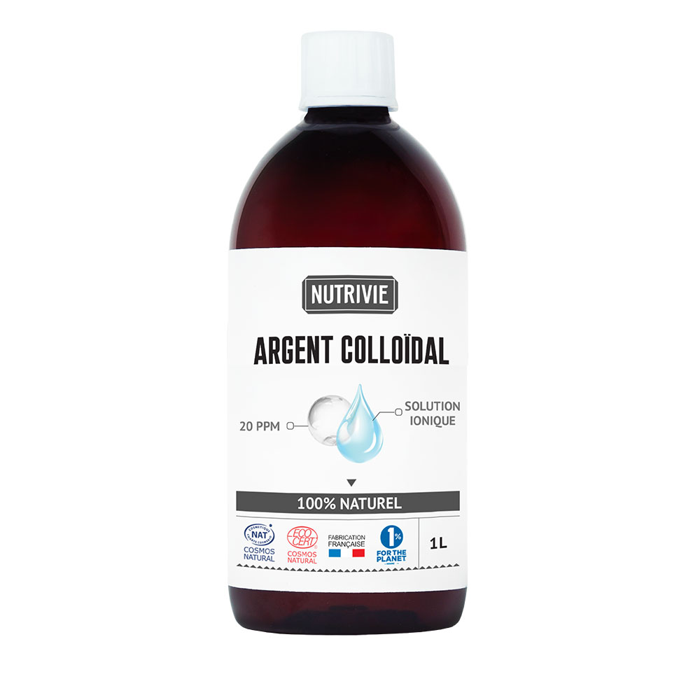 Nutrivie Argent Colloidal 20ppm 1L