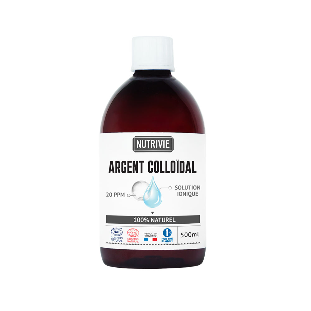 Nutrivie Argent Colloidal 20ppm 500ml