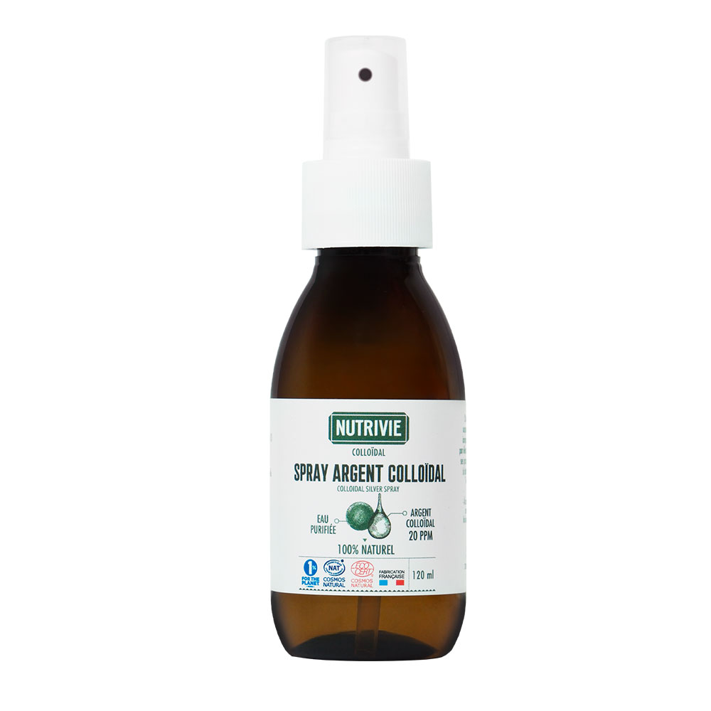Nutrivie Spray Argent Colloïdal 20ppm 120ml