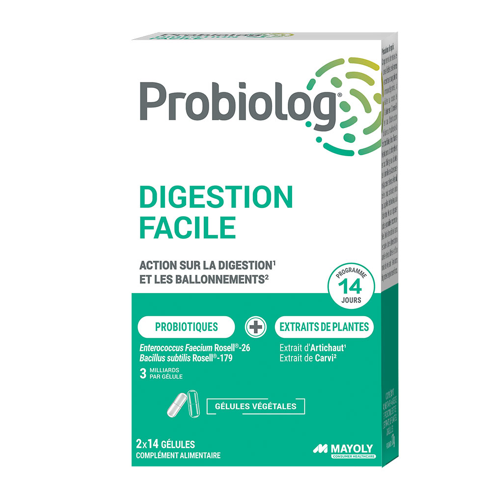 Mayoly CHC Probiolog Digestion facile 2x14 gélules